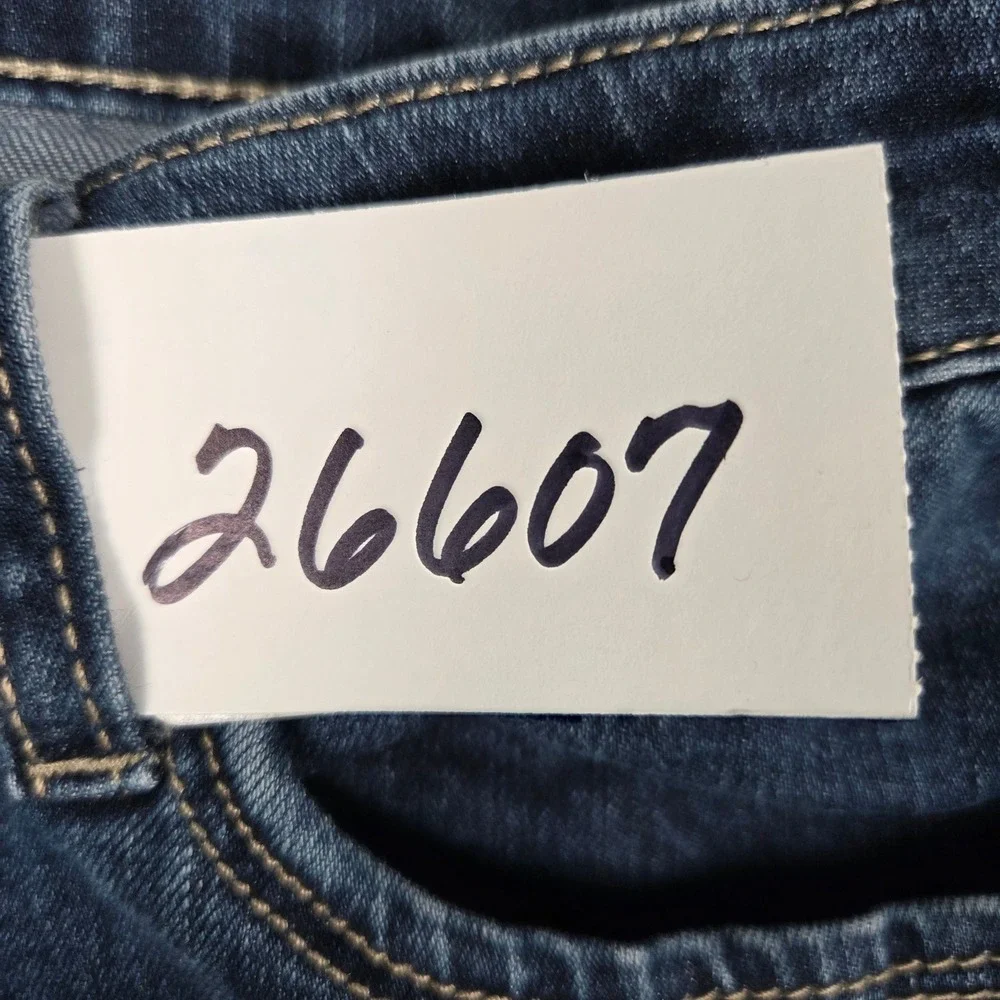 Buffalo David Bitton Womens‎ Straight Leg Jeans Blue Medium Wash Size 16x32